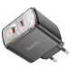 Сетевое зарядное устройство Hoco CS43A 45W (2C) + кабель Type-C to Type-C - Black (346159B). Фото 4 из 9