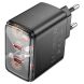 Сетевое зарядное устройство Hoco CS43A 45W (2C) + кабель Type-C to Type-C - Black (346159B). Фото 3 из 9