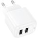 Сетевое зарядное устройство Hoco CS51A Surplus (2USB, 2.4A) - White (960137W). Фото 3 из 8