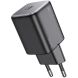 Сетевое зарядное устройство Hoco N40 Mighty 1C PD20W - Black (346138B). Фото 3 из 7