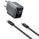 Сетевое зарядное устройство WIWU CHG500 Voyager PD45W (Type-C) + кабель Type-C to Type-C - Grey (995670H). Фото 2 из 8