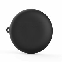 Силіконовий чохол Deexe Silicone Case для Huawei FreeBuds 3 - Black: фото 1 з 1