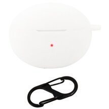 Силіконовий чохол Deexe Silicone Case (FH) для Huawei FreeBuds 6i - White: фото 1 з 5