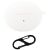 Силіконовий чохол Deexe Silicone Case (FH) для Huawei FreeBuds 6i - White: фото 1 з 5