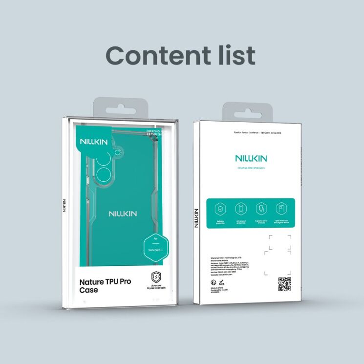 Силіконовий чохол NILLKIN Nature TPU Pro для Samsung Galaxy S26 Plus - Transparent: фото 16 з 16