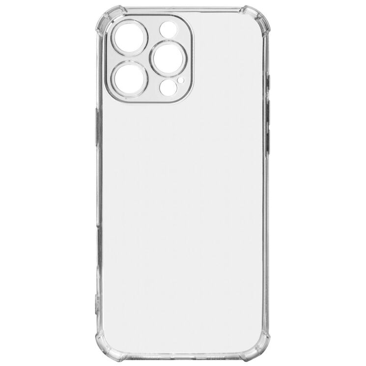 Силиконовый (TPU) чехол ArmorStandart Air Force для Apple iPhone 16 Pro Max - Clear: фото 1 из 6