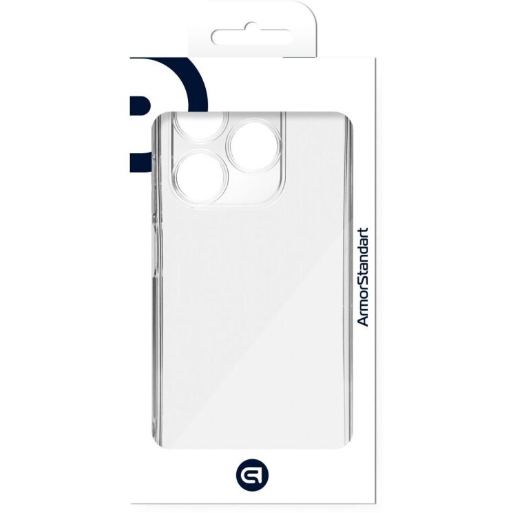 Силиконовый (TPU) чехол ArmorStandart Air Force для Infinix Smart 8 Plus - Transparent: фото 2 из 3