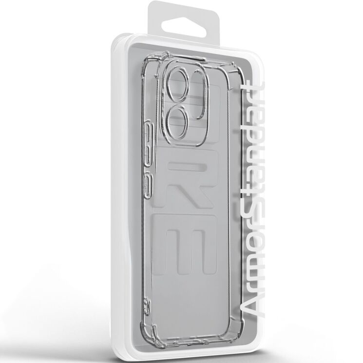 Силіконовий (TPU) чохол ArmorStandart Air Force для OPPO Reno 15 F/FS - Transparent: фото 3 з 6