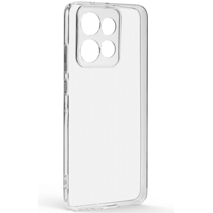 Силиконовый (TPU) чехол ArmorStandart Air Series для Motorola Edge 50 Neo - Clear: фото 2 из 6