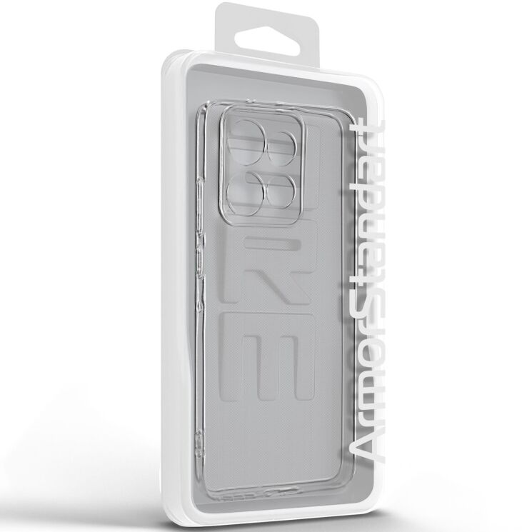 Силиконовый (TPU) чехол ArmorStandart Air Series для Motorola Edge 50 Neo - Clear: фото 3 из 6