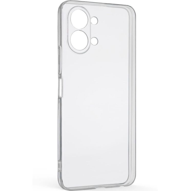 Силиконовый (TPU) чехол ArmorStandart Air Series для TECNO Spark Go 3 - Clear: фото 2 из 6