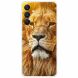 Силиконовый (TPU) чехол Deexe Life Style для Samsung Galaxy A25 (A256) - Lion (344968I). Фото 1 из 3