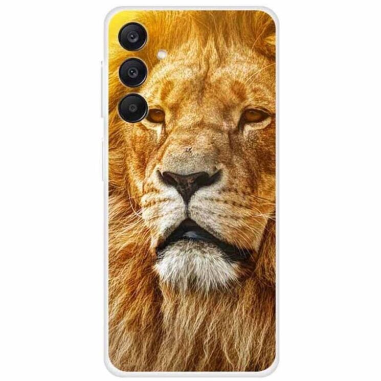 Силиконовый (TPU) чехол Deexe Life Style для Samsung Galaxy A25 (A256) - Lion: фото 1 из 3