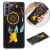 Силиконовый (TPU) чехол Deexe LumiCase для Samsung Galaxy S21 FE (G990) - Feather Wind Chimes: фото 1 из 4