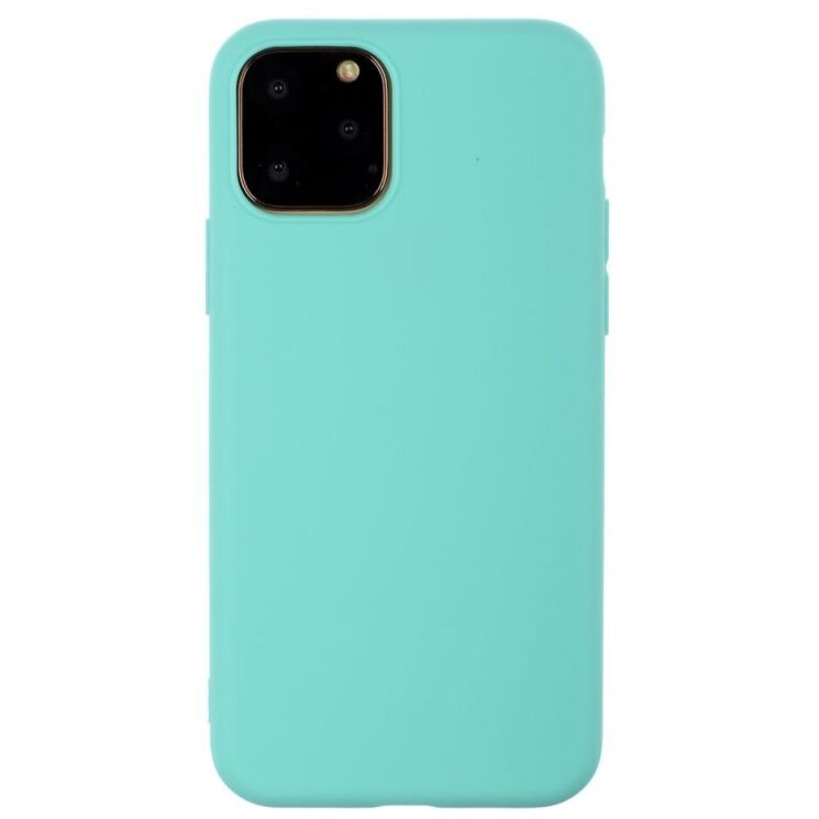 Силиконовый (TPU) чехол Deexe Matte Case для Apple iPhone 15 Pro - Green: фото 1 из 4