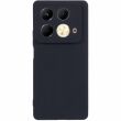 Силиконовый (TPU) чехол Deexe Matte Case для Infinix Note 40 - Black (351415B)
