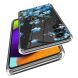 Силиконовый (TPU) чехол Deexe Pretty Glossy для Samsung Galaxy A05s (A057) - Blue Flower (340347I). Фото 2 из 3