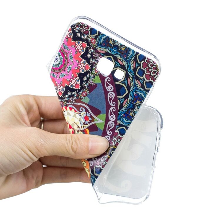 Силиконовый (TPU) чехол Deexe Pretty Things для Samsung Galaxy J4+ (J415) - Flower and Elephant: фото 5 из 7
