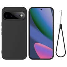 Силиконовый (TPU) чехол Deexe Silicone Case для Google Pixel 11 Pro XL - Black: фото 1 из 9