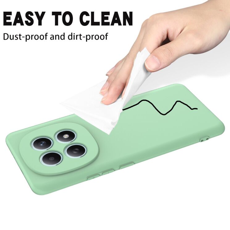 Силиконовый (TPU) чехол Deexe Silicone Case для Xiaomi Redmi Note 15 - Black: фото 9 из 9