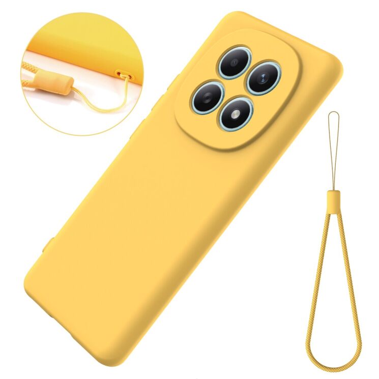 Силиконовый (TPU) чехол Deexe Silicone Case для Xiaomi Redmi Note 15 - Black: фото 8 из 9