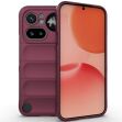 Силиконовый (TPU) чехол Deexe Terra Case для Nothing Phone (4a) Pro - Wine Red (411402WR)