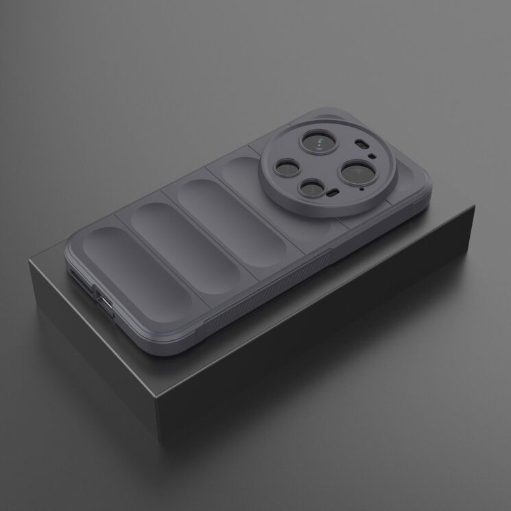 Силіконовий (TPU) чохол Deexe Terra Case для Xiaomi 17 Ultra - Dark Grey (407555DH) Силіконовий (TPU) чохол Deexe Terra Case для Xiaomi 17 Ultra - Dark Grey: фото 2 з 6