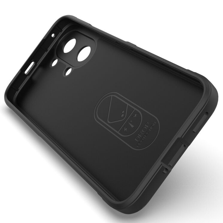 Силиконовый (TPU) чехол Deexe Terra Case для Xiaomi Poco X8 Pro Max - Black: фото 3 из 6