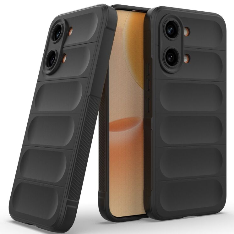 Силиконовый (TPU) чехол Deexe Terra Case для Xiaomi Poco X8 Pro Max - Black: фото 2 из 6