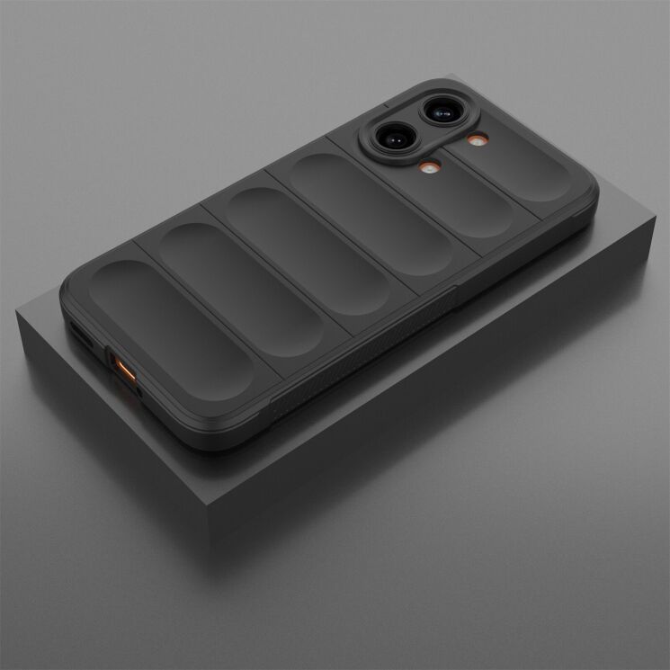 Силиконовый (TPU) чехол Deexe Terra Case для Xiaomi Poco X8 Pro Max - Black: фото 4 из 6