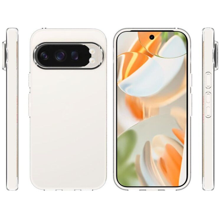 Силіконовий (TPU) чохол Deexe UltraThin для Google Pixel 10 / 10 Pro - Transparent: фото 5 з 5