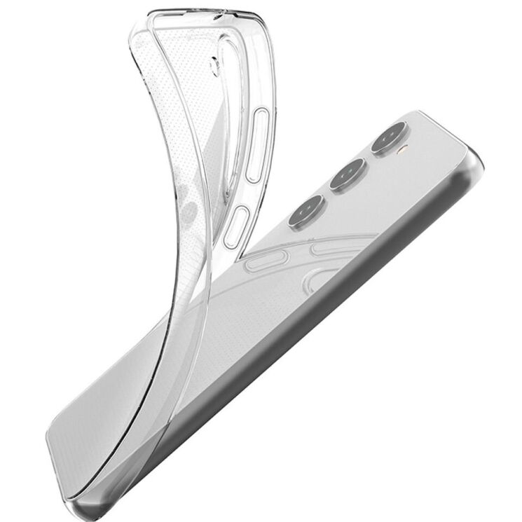 Силиконовый (TPU) чехол Deexe UltraThin для Samsung Galaxy S23 - Transparent: фото 5 из 8