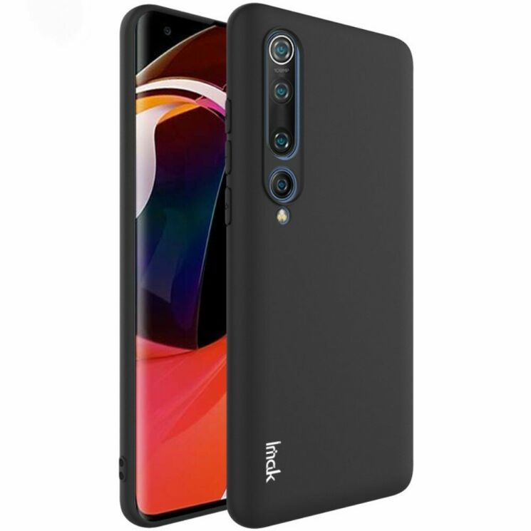 Силиконовый (TPU) чехол IMAK UC-1 Series для Xiaomi Mi 10 - Black: фото 1 из 6
