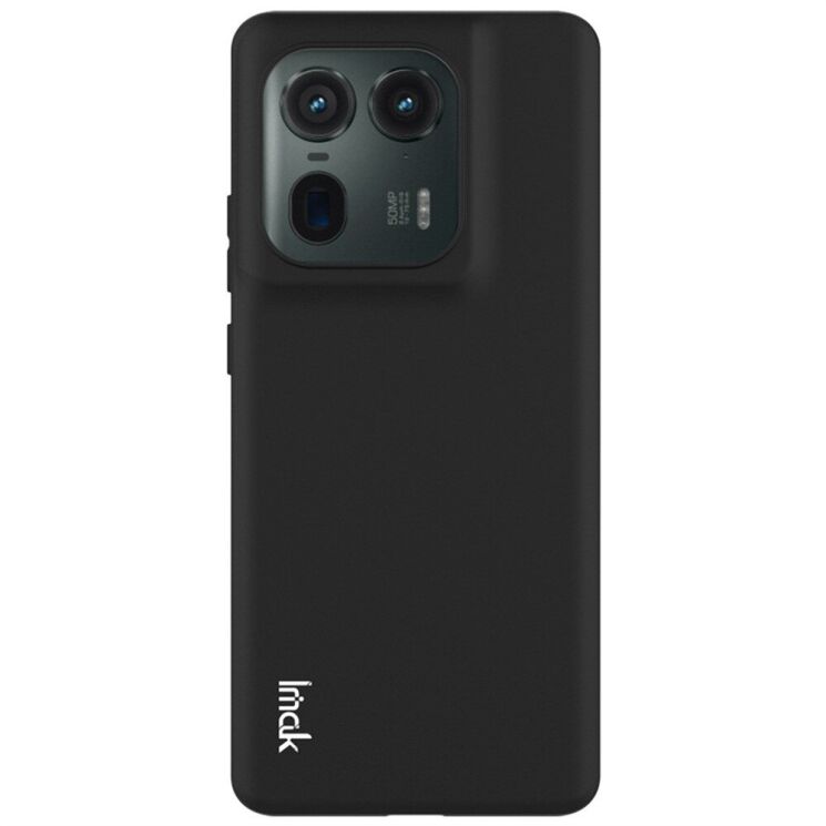 Силиконовый (TPU) чехол IMAK UC-3 Series для Motorola Edge 50 Ultra - Black: фото 2 из 9