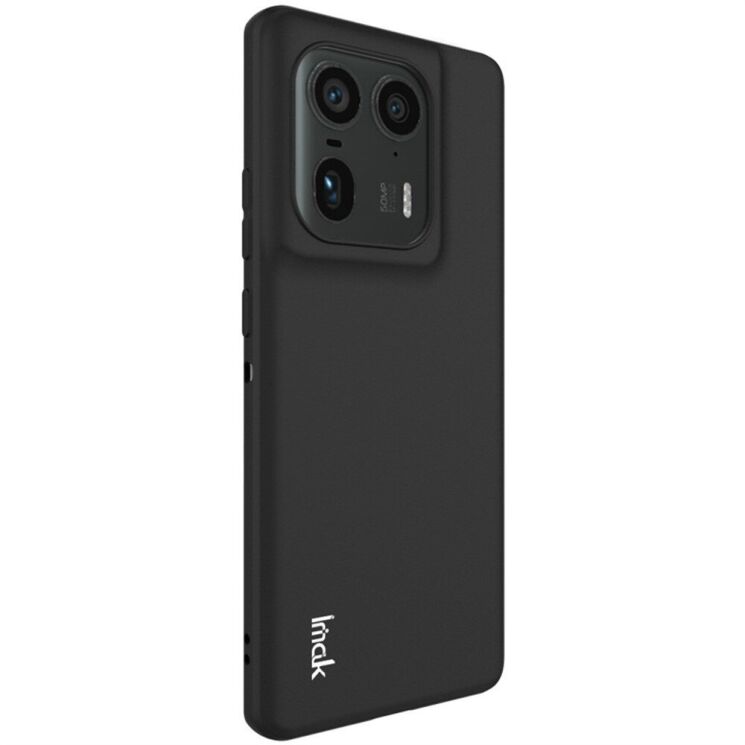 Силиконовый (TPU) чехол IMAK UC-3 Series для Motorola Edge 50 Ultra - Black: фото 4 из 9