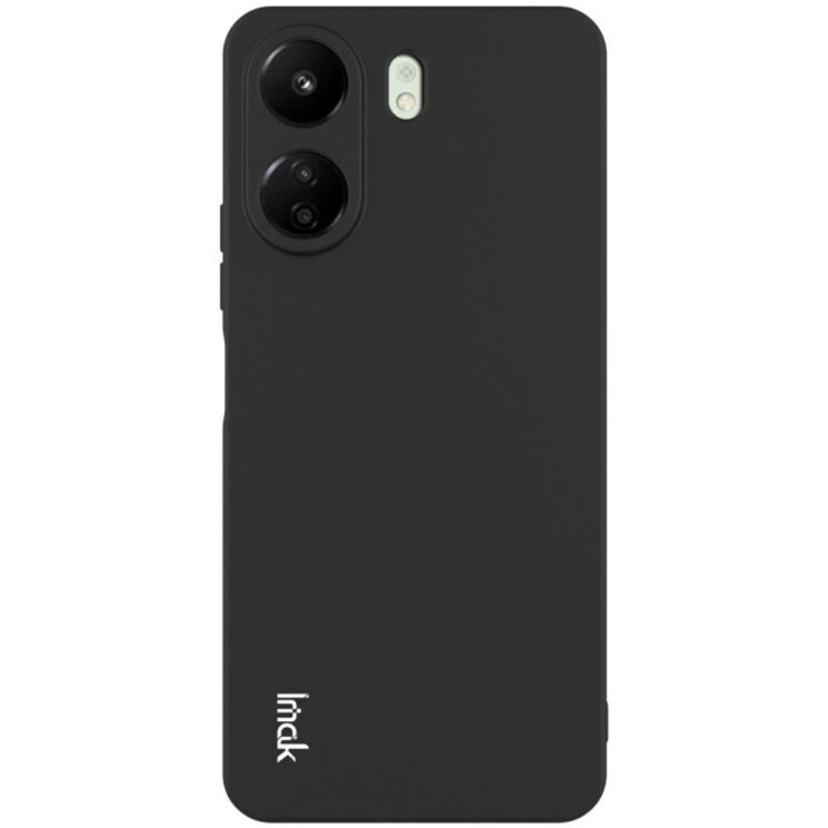 Силиконовый (TPU) чехол IMAK UC-3 Series для Xiaomi Redmi 13C / Poco C65 - Black: фото 3 из 11