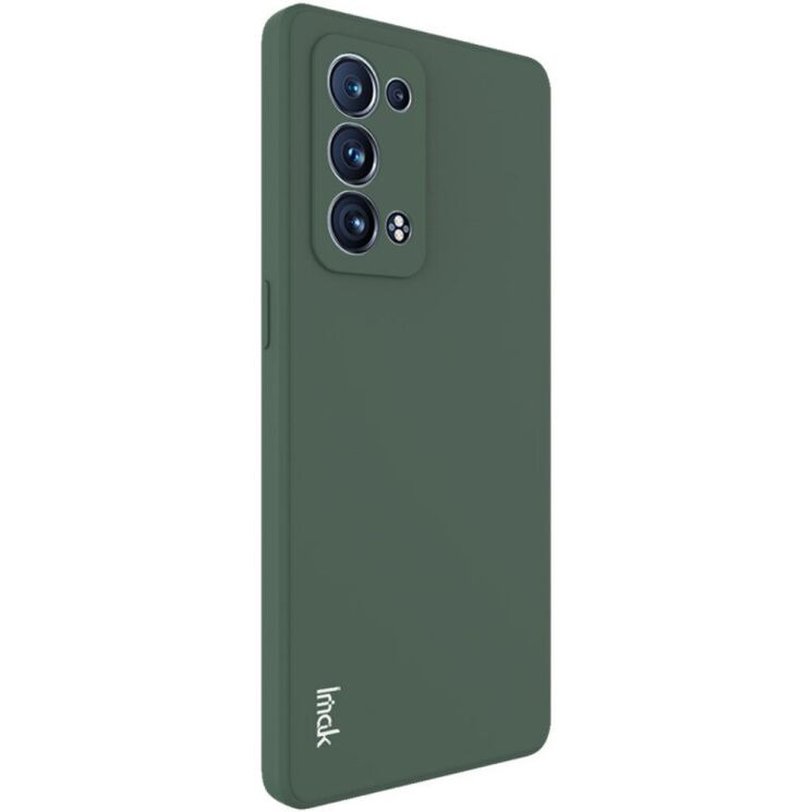 Силиконовый (TPU) чехол IMAK UC-4 Series для OPPO Reno 6 Pro / 6 Pro Plus - Midnight Green: фото 3 из 16
