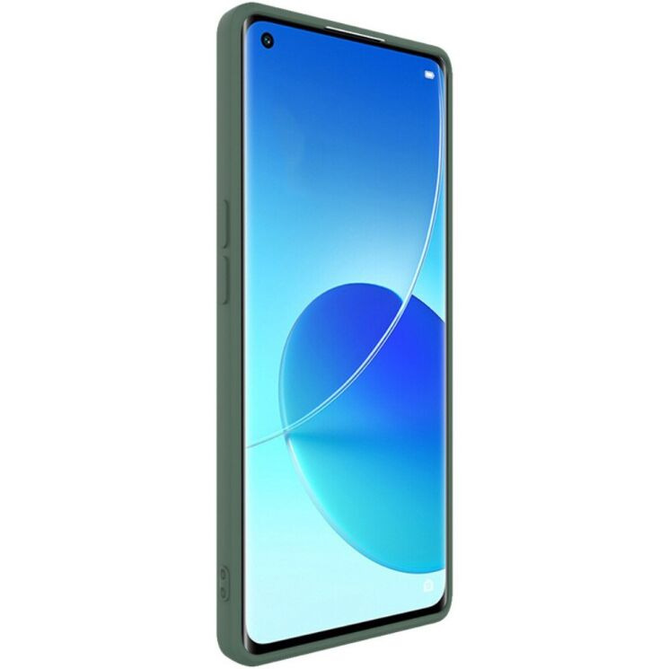 Силиконовый (TPU) чехол IMAK UC-4 Series для OPPO Reno 6 Pro / 6 Pro Plus - Midnight Green: фото 6 из 16