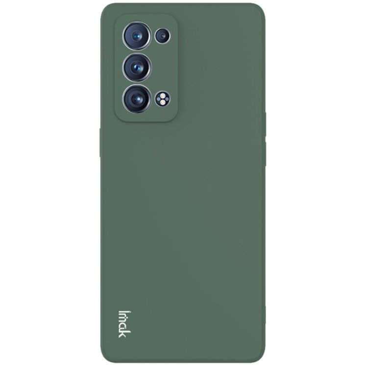 Силиконовый (TPU) чехол IMAK UC-4 Series для OPPO Reno 6 Pro / 6 Pro Plus - Midnight Green: фото 4 из 16