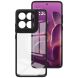 Силиконовый (TPU) чехол IMAK UX-9A Series для Motorola Edge 60 Pro - Black (381741B). Фото 2 из 7