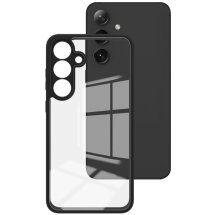 Силиконовый (TPU) чехол IMAK UX-9A Series для Samsung Galaxy S25 Plus (S936) - Black: фото 1 из 9