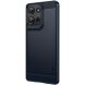 Силиконовый (TPU) чехол MOFI Carbon Fiber для Motorola Moto G75 - Blue (367838L). Фото 2 из 11