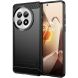 Силиконовый (TPU) чехол MOFI Carbon Fiber для OnePlus 13 - Black (373013B). Фото 1 из 9