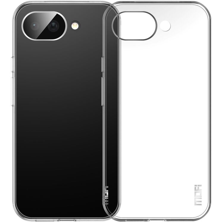 Силиконовый (TPU) чехол MOFI Thin Guard для Google Pixel 10a - Transparent: фото 1 из 9