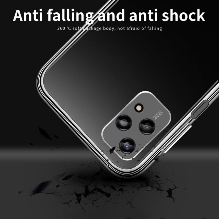 Силиконовый (TPU) чехол MOFI Thin Guard для Honor 200 Lite - Transparent: фото 10 из 11