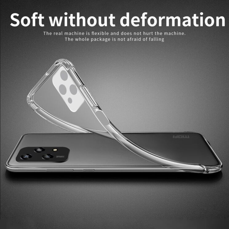 Силиконовый (TPU) чехол MOFI Thin Guard для Honor 200 Lite - Transparent: фото 4 из 11