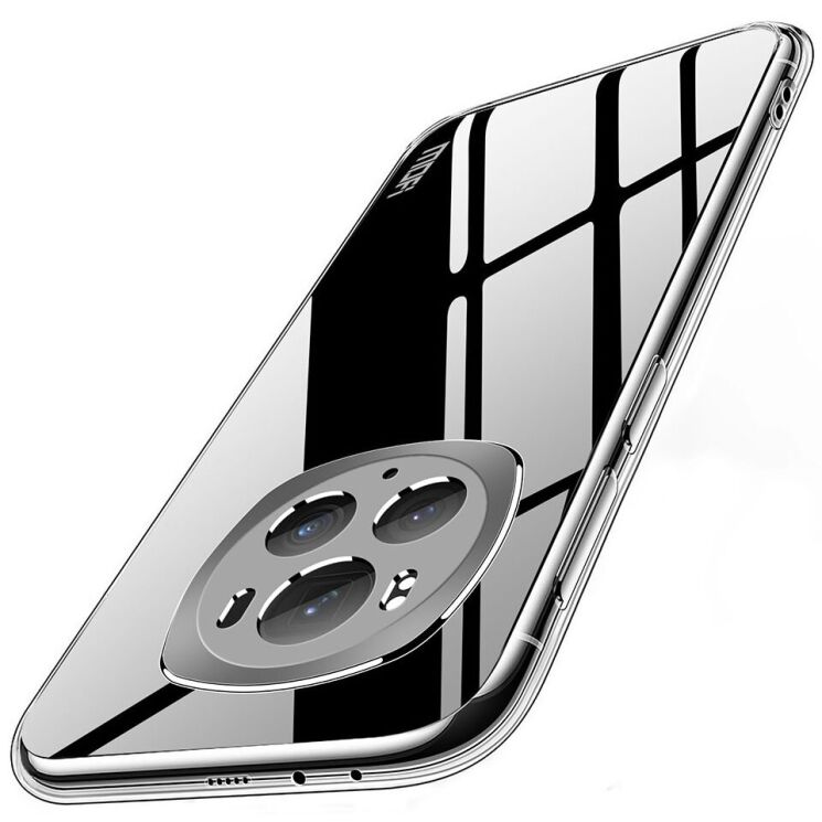 Силиконовый (TPU) чехол MOFI Thin Guard для Honor Magic 6 Pro - Transparent: фото 3 из 11