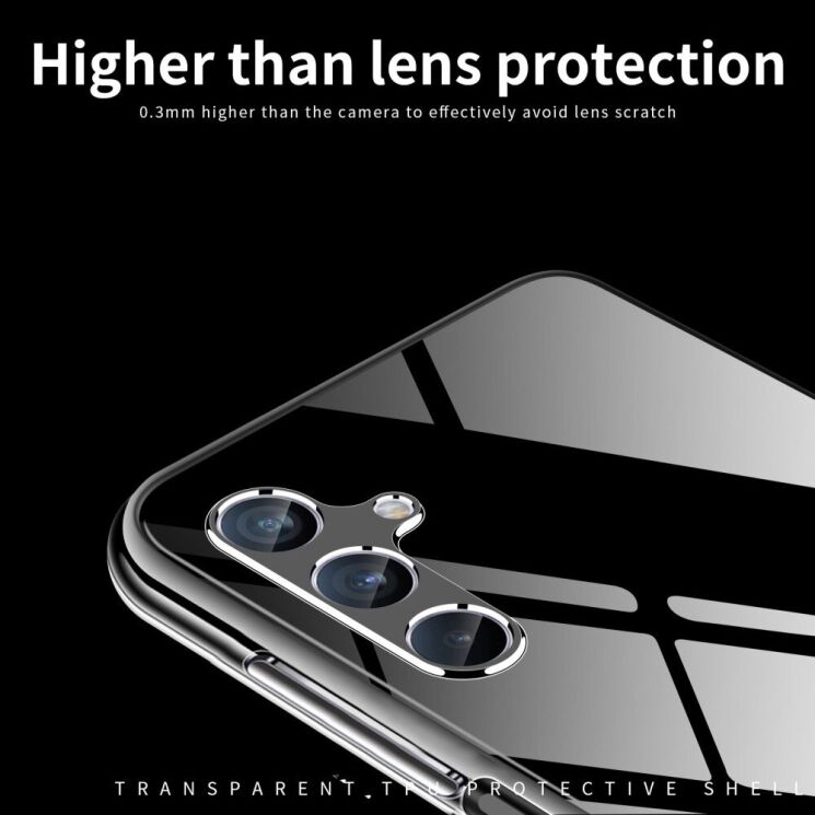 Силиконовый (TPU) чехол MOFI Thin Guard для Samsung Galaxy M35 (M356) - Transparent: фото 6 из 11