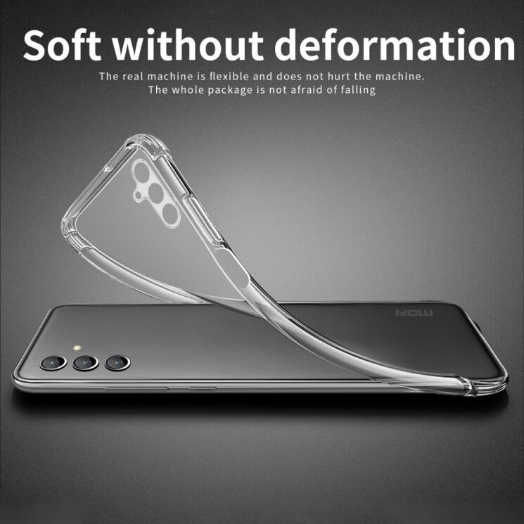 Силиконовый (TPU) чехол MOFI Thin Guard для Samsung Galaxy M35 (M356) - Transparent: фото 4 из 11