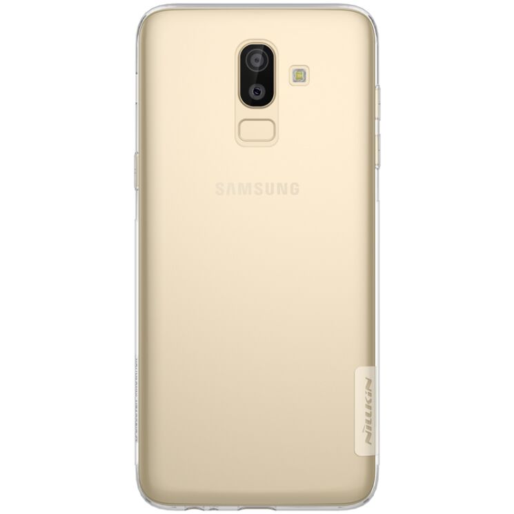 Силиконовый (TPU) чехол NILLKIN Nature для Samsung Galaxy J8 2018 (J810) - White: фото 1 из 9